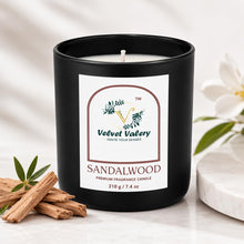 Sandalwood Soy Wax Hand Poured Candle