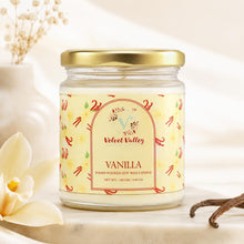 Vanilla hand poured soy wax candle
