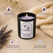 Lavender hand poured soy wax candle