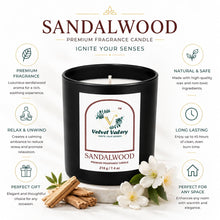 Sandalwood Soy Wax Hand Poured Candle