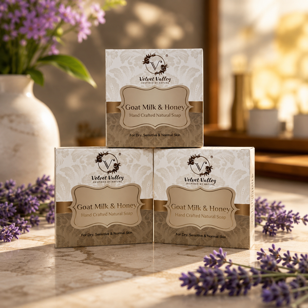 Oat Meal & Almond Soap - PACK OF 3
