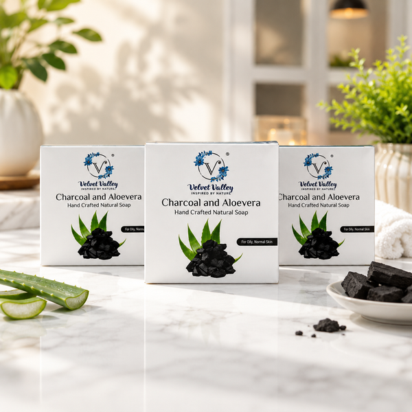 Charcoal and Aloevera Soap