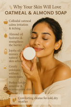 Oat Meal & Almond Soap - PACK OF 3