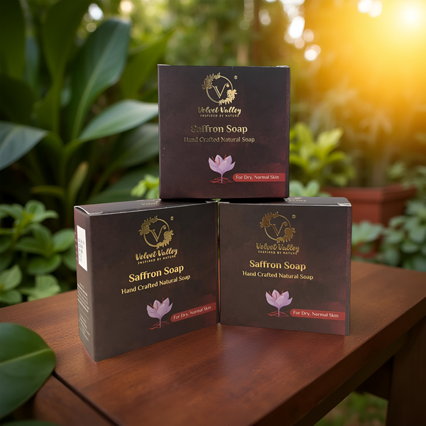 Saffron Soap - PACK OF 3