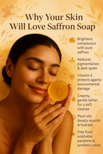 Saffron Soap - PACK OF 3