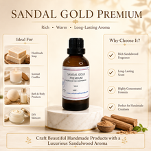 Sandal Gold Premium Fragrance Oils